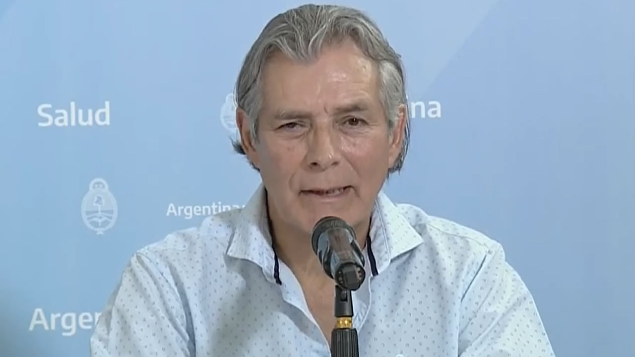 el Director Nacional de Salud Mental y Adicciones Hugo Barrionuevo.