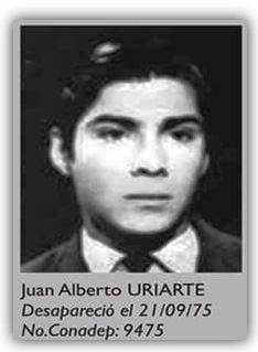 Juan Alberto Uriarte antes de su desaparición