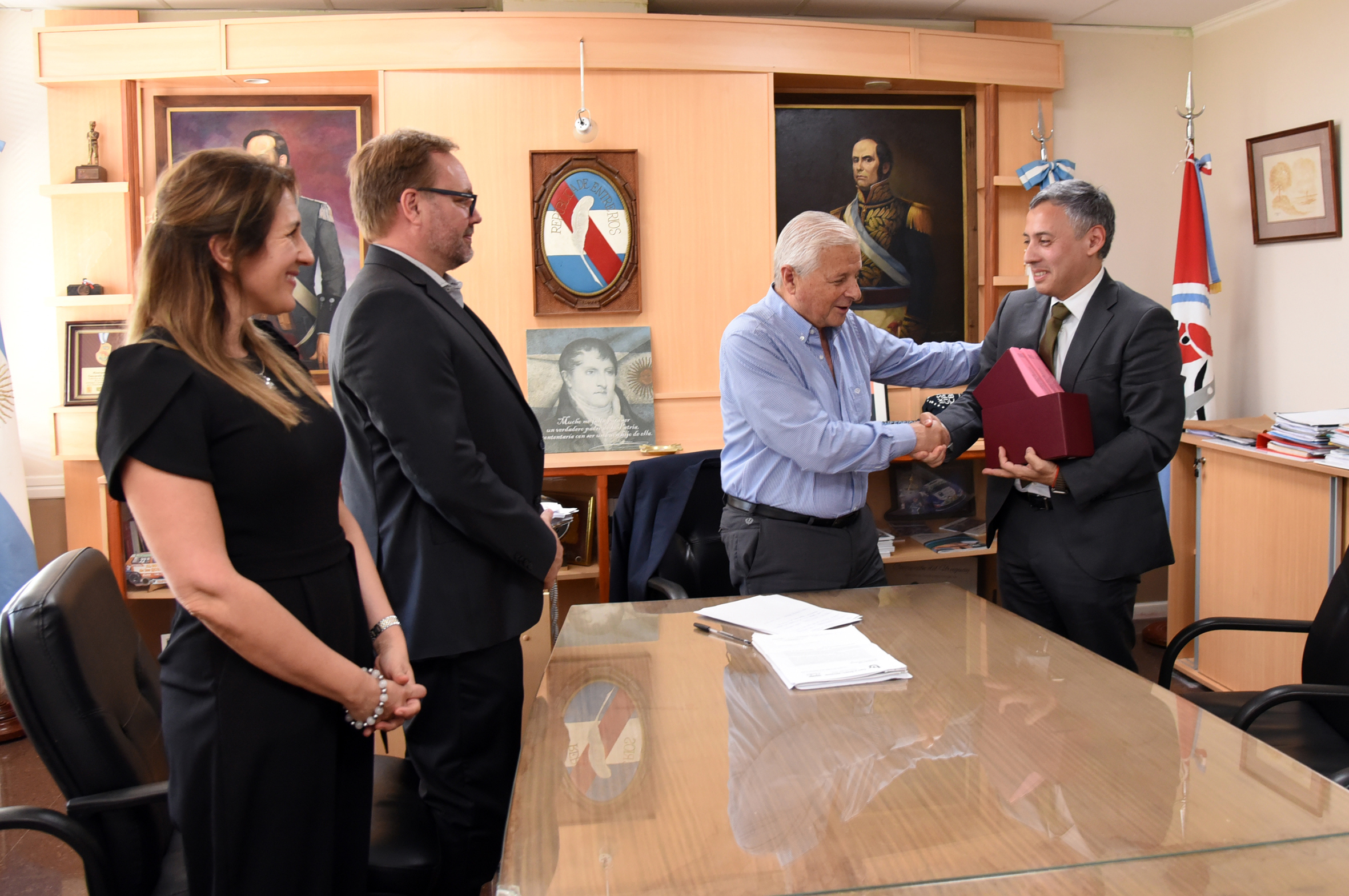 Lauritto recibió al Cónsul Adjunto de Argentina en Miami