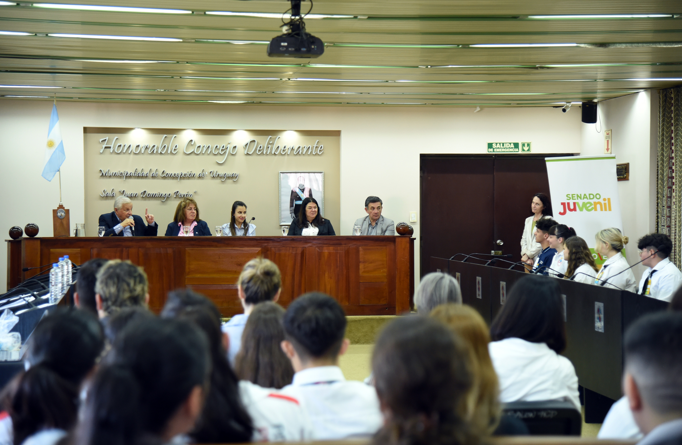 Realizaron la instancia departamental del Senado Juvenil