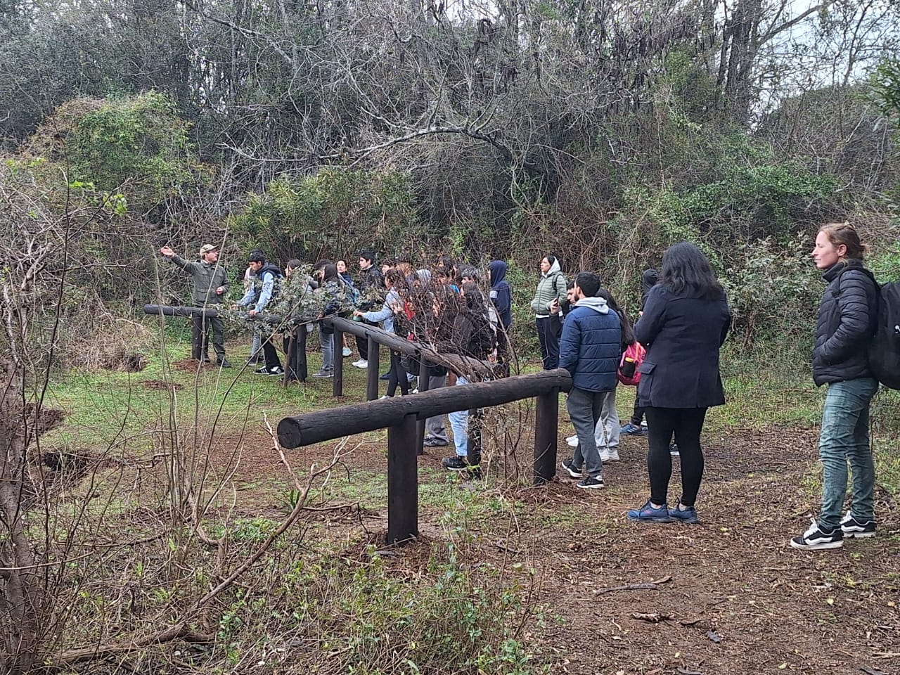 Más de 1.500 alumnos disfrutan del senderismo en la Isla del Puerto