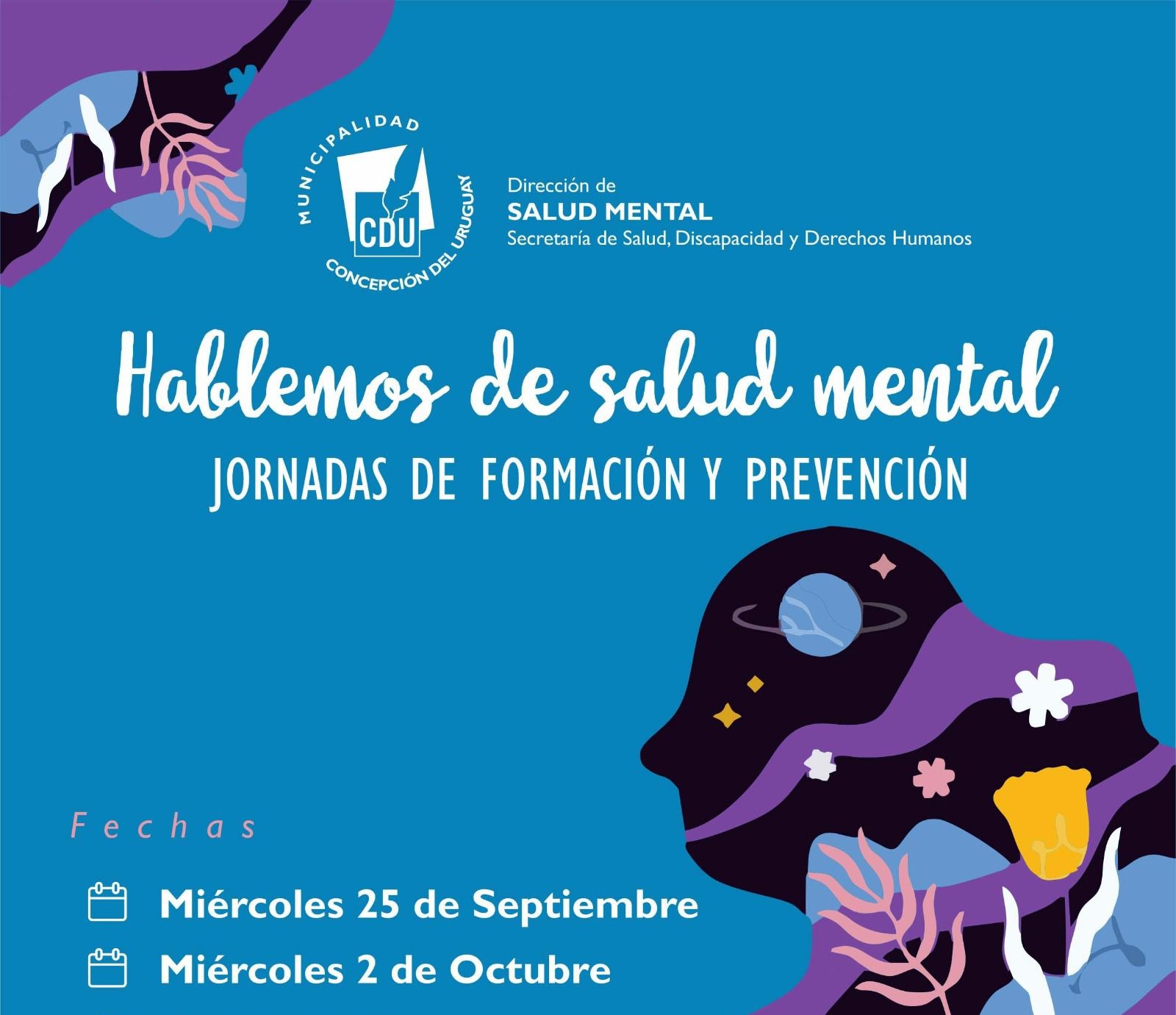 Realizarán jornadas abiertas sobre Salud Mental