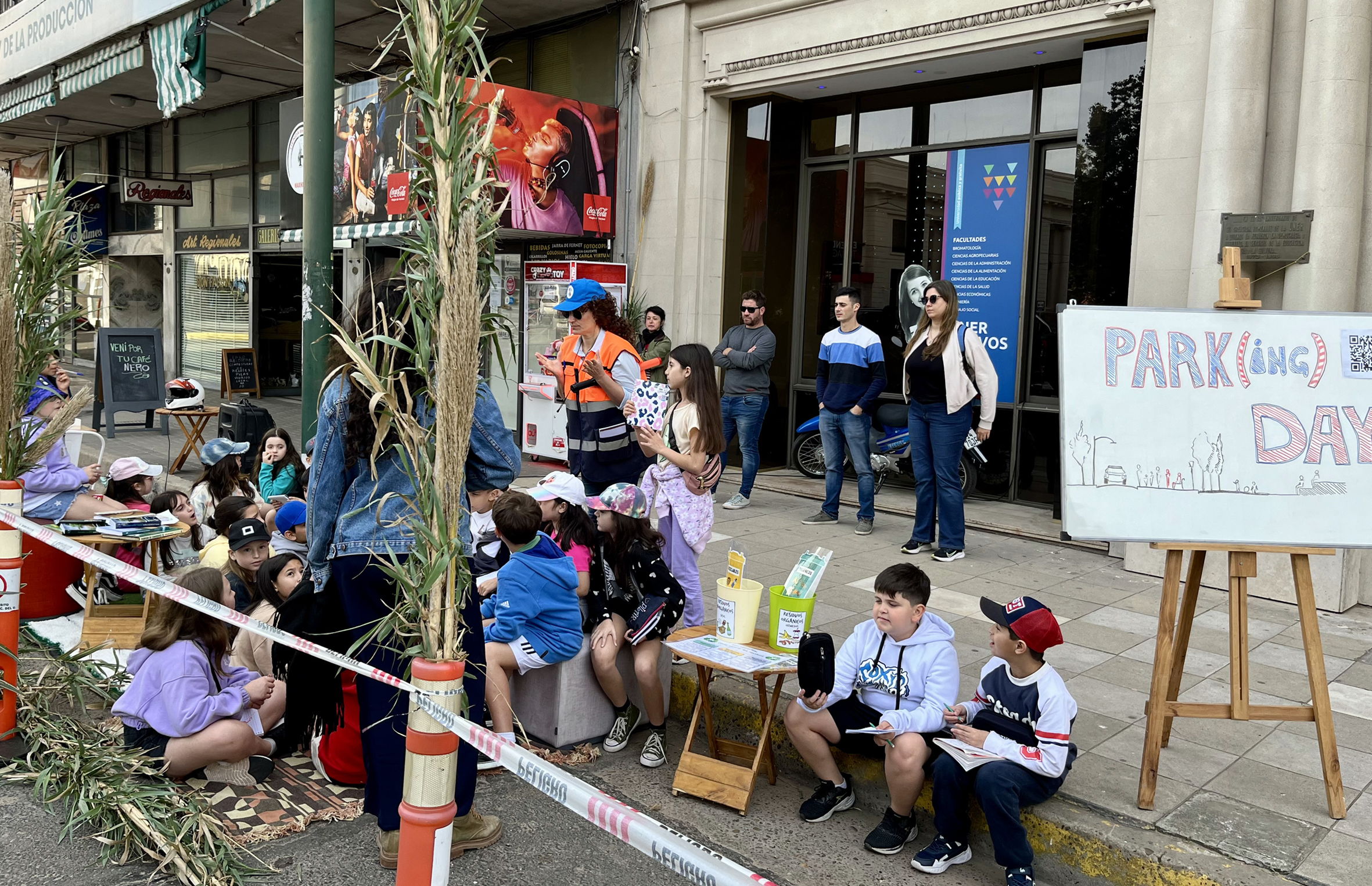 Concepción del Uruguay tuvo su primer “Park(ing) Day”